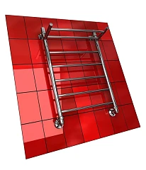 Водяной полотенцесушитель Двин Fj 80*60 6 перекладин К3 хром