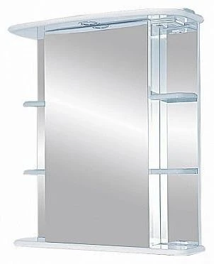 Зеркало-шкаф Misty Магнолия 55 L белый