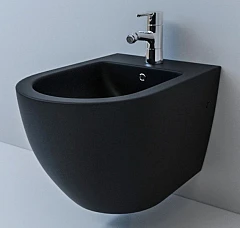 Подвесное биде Esbano Garcia 37*55,5 черное глянцевое