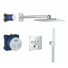 Душевой комплект Grohe SmartControl 34712000 со смесителем хром