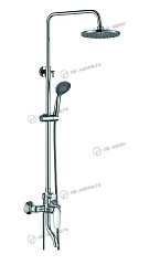 Душевая стойка Rush ST4235-11 с изливом хром