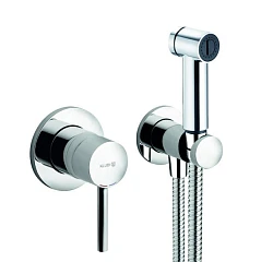 Гигиенический душ со смесителем Kludi Bozz 389980576 скрытый монтаж хром