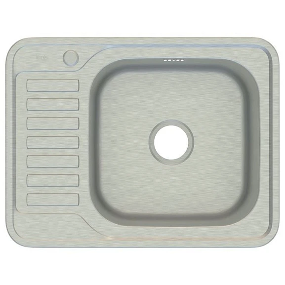 Кухонная мойка Iddis Basic BAS65SRi77 65*50 нерж. сталь, сатин, чаша справа