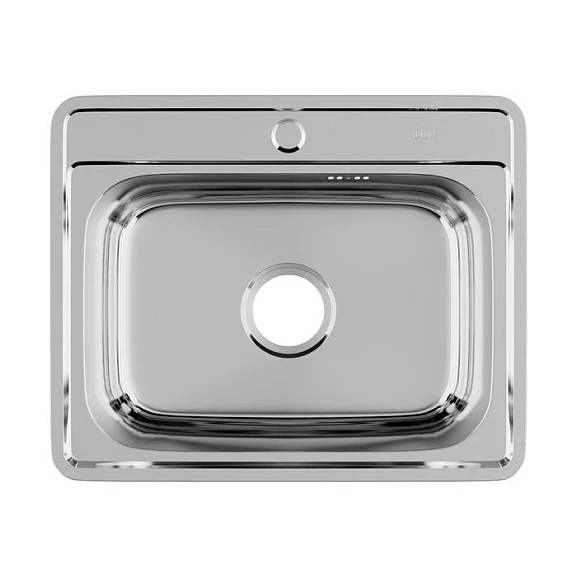 Кухонная мойка Iddis Basic BAS53P0i77 53*43 нерж. сталь, полированная