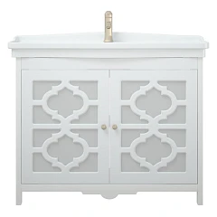 Тумба с раковиной Corozo Манойр 105 белая