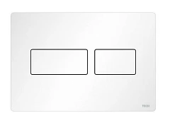 Клавиша смыва Tece Solid белый глянец