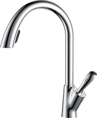 Смеситель DQ Venice Baciano DA1032541 для кухни выдвижной излив хром