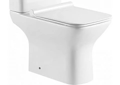 Чаша унитаза Aquanet Cube 2-C CL-12288 безободковая с крышкой-сиденьем микролифт Slim