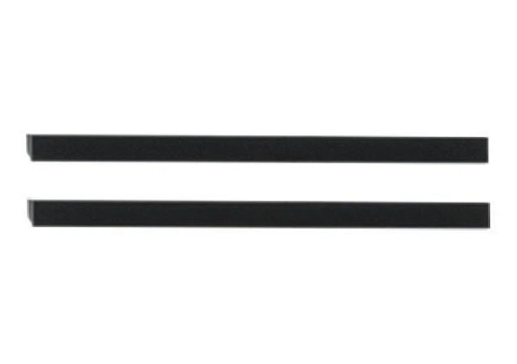 Ручки для мебели Aquanet Nova 192 черные, 2шт.