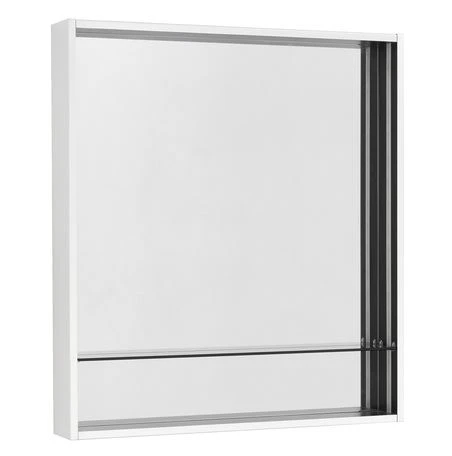 Зеркало Aquaton Ривьера 60 белый матовый