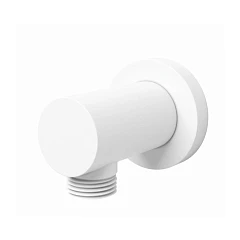 Шланговое подключение WasserKRAFT A147 белое, покрытие Soft-touch