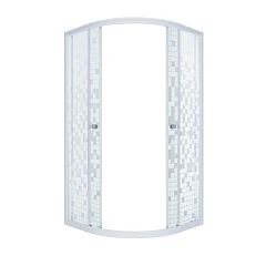 Душевая ширма Triton Стандарт (мозаика) 100*100*187,5 без поддона