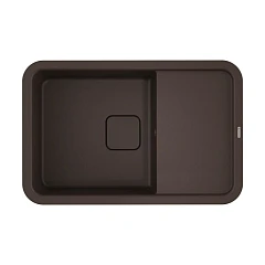 Кухонная мойка Omoikiri Tasogare 78*51 гранитная крошка темный шоколад с крылом