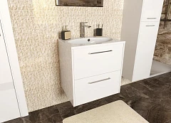 Тумба с раковиной Эстет Vegas 60 белая/на выбор