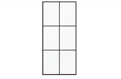 Bravat Душевая перегородка Black Line 90*195 BG090.5413B без поддона