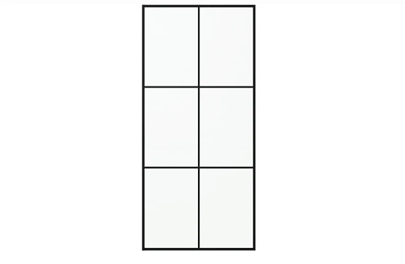 Bravat Душевая перегородка Black Line 90*195 BG090.5413B без поддона