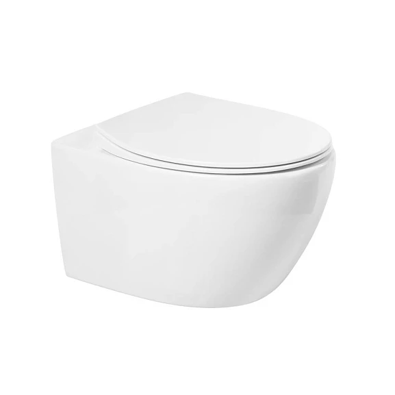 Подвесной унитаз Art&Max Elegant 36,5*51 безободковый